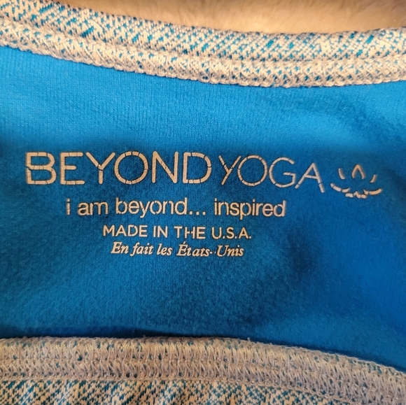 |Beyond Yoga| Blue Sports Bra - Picture 4 of 5